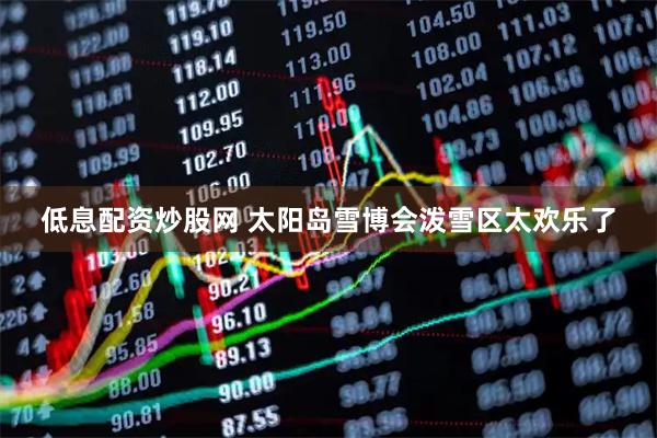 低息配资炒股网 太阳岛雪博会泼雪区太欢乐了
