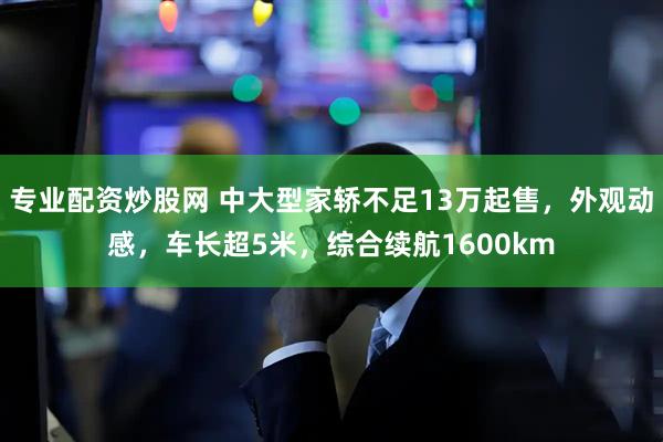 专业配资炒股网 中大型家轿不足13万起售，外观动感，车长超5米，综合续航1600km